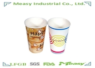 80mm 10oz Paper Coffee Cup With Clients Brand Printed Food Grade Ink supplier
